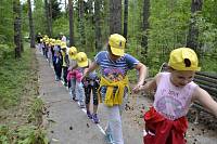 Завершение смены в православном паломническом детском лагере «Благовест»