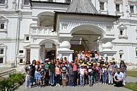 Завершение смены в православном паломническом детском лагере «Благовест»