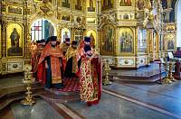 Престольный праздник в Богородицерождественском соборе г. Орехово-Зуево