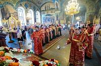 Престольный праздник в Богородицерождественском соборе г. Орехово-Зуево