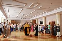 Освящение здания Московского областного театра драмы и комедии в Ногинске