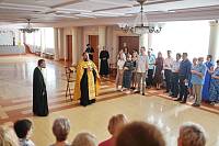 Освящение здания Московского областного театра драмы и комедии в Ногинске