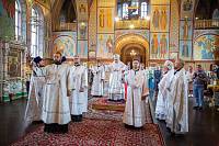 Архиерейское богослужение в Троицком соборе г. Щелково