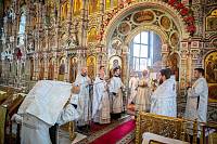 Архиерейское богослужение в Троицком соборе г. Щелково