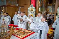 Архиерейское богослужение в Троицком соборе г. Щелково