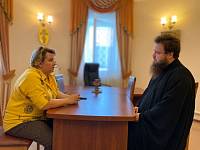 Встреча с главным редактором телеканала «Радуга» в Павловском Посаде