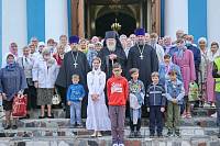 Архиерейское богослужение в Богоявленском соборе Ногинска