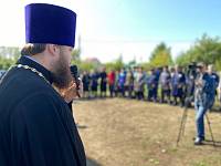 Открытие соревнований по рубке шашкой «Казарла» в Павловском Посаде