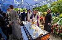 Отпевание протоиерея Олега Ляне