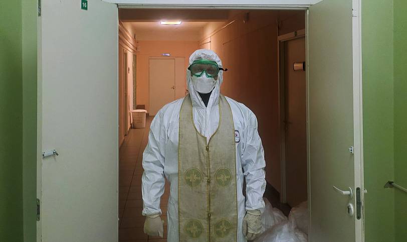 Посещение Орехово-Зуевского отделения для заболевших коронавирусом