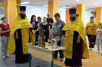 Освящение новой школы в Ликино-Дулеве