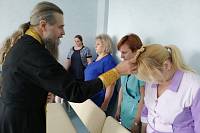 Молебен в родильном доме микрорайона Саввино