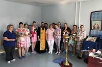Молебен в родильном доме микрорайона Саввино