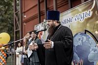 Линейка в средней школе №2 городского округа Павловский Посад