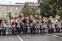 Линейка в средней школе №2 городского округа Павловский Посад