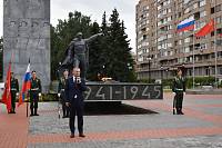 Митинг памяти 80-летия начала блокады Ленинграда в Балашихе