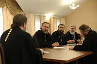 Встреча председателей епархиальных отделов Московской митрополии