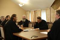 Встреча председателей епархиальных отделов Московской митрополии