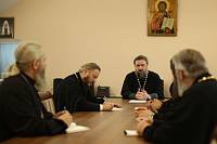 Встреча председателей епархиальных отделов Московской митрополии
