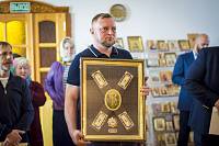 Передача иконы святого апостола Андрея Первозванного в храм иконы Божией Матери «Всех скорбящих радость» г. Рошаля