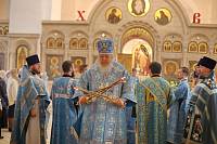 Архиерейское богослужение в Троицком храме г. Электроугли