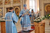 Архиерейское богослужение в Троицком храме г. Электроугли