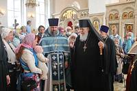 Архиерейское богослужение в Троицком храме г. Электроугли