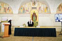 Святейший Патриарх Кирилл открыл конференцию, посвященную первенству и соборности в Православии
