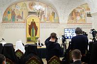 Святейший Патриарх Кирилл открыл конференцию, посвященную первенству и соборности в Православии