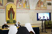 Святейший Патриарх Кирилл открыл конференцию, посвященную первенству и соборности в Православии