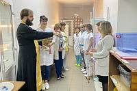 Освящение отделения клинико-диагностической лаборатории Щёлковской областной больницы