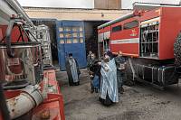 Молебны в пожарно-спасательных учреждениях Павловского Посада и Электрогорска