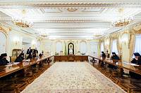 Заседание Архиерейского совета Московской митрополии 