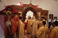 Архиерейское богослужение в Воскресенском храме города Павловский Посад