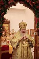 Архиерейское богослужение в Воскресенском храме города Павловский Посад