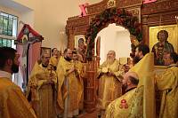 Архиерейское богослужение в Воскресенском храме города Павловский Посад