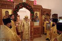 Архиерейское богослужение в Воскресенском храме города Павловский Посад