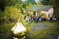 Освящение крестов и куполов для семейно-просветительского комплекса в Шатуре