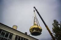 Освящение крестов и куполов для семейно-просветительского комплекса в Шатуре