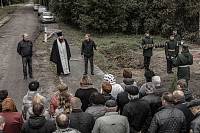 Освящение памятника в войсковой части в Павловском Посаде