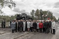 Освящение памятника в войсковой части в Павловском Посаде