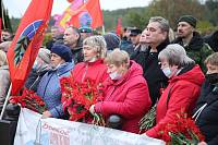 Траурный митинг на Богородском кладбище