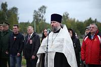 Траурный митинг на Богородском кладбище