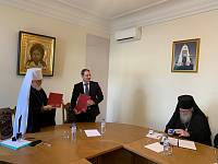 Подписание договора о сотрудничестве с Министерством образования Московской области