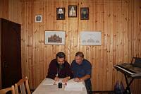 Подписание соглашения о сотрудничестве с управлением социальной защиты населения в Ликино-Дулеве