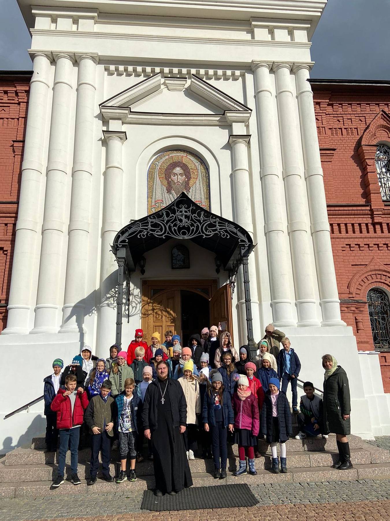 Экскурсия лицеистов в Тихвинский храм Ногинска