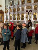 Экскурсия лицеистов в Тихвинский храм Ногинска
