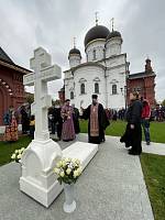 Праздник Воздвижения Честного и Животворящего Креста Господня в Тихвинском храме Ногинска