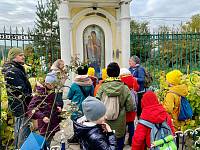 Туристический поход учеников воскресной школы Державного храма г. Фрязино