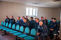 Встреча личного состава Щёлковского подразделения МЧС со священником